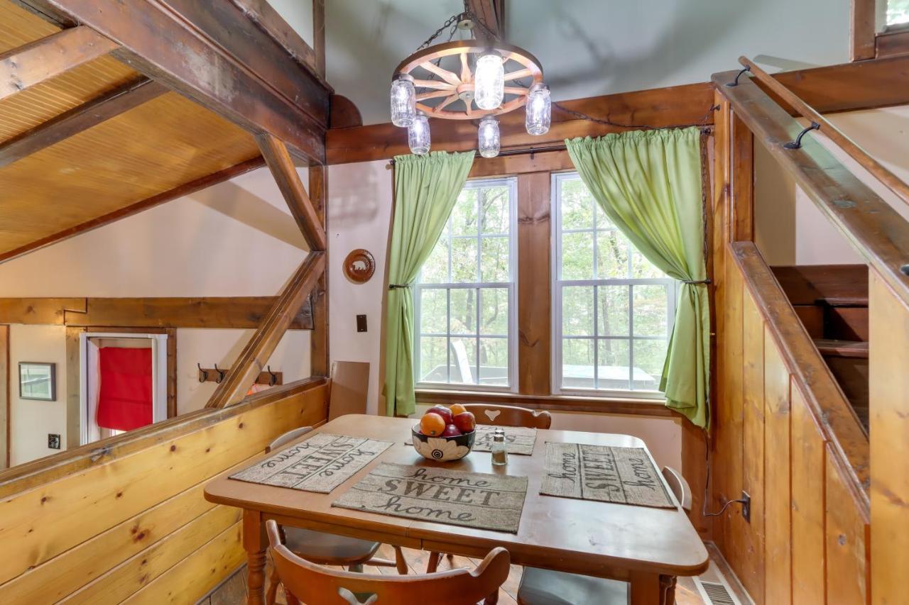 Mountaintop Ellijay Cabin With Private Hot Tub Eksteriør billede
