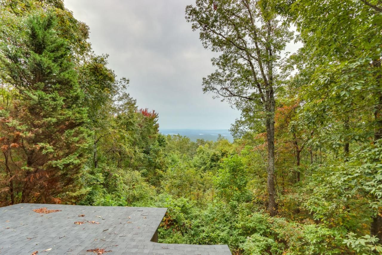Mountaintop Ellijay Cabin With Private Hot Tub Eksteriør billede