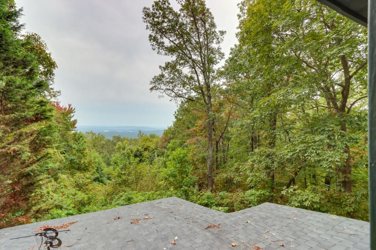 Mountaintop Ellijay Cabin With Private Hot Tub Eksteriør billede