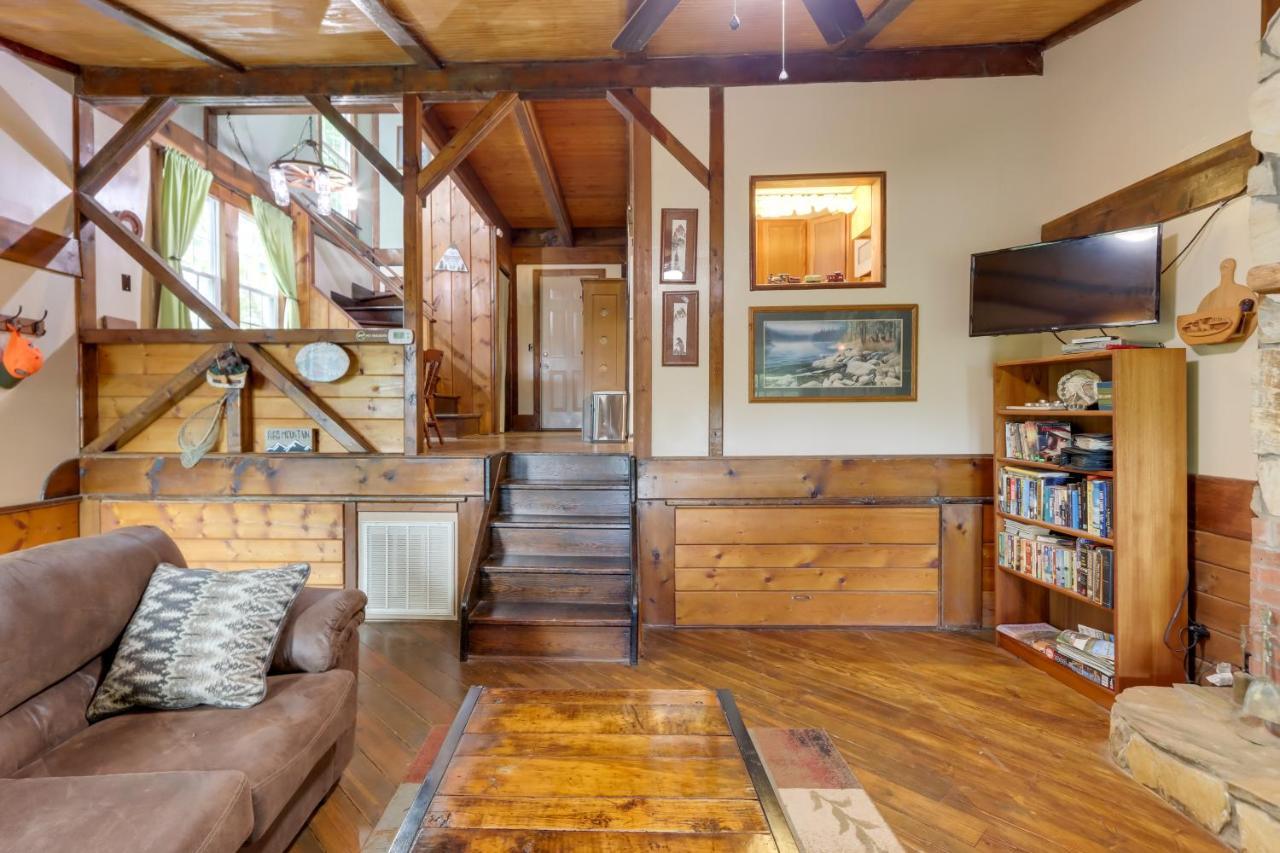 Mountaintop Ellijay Cabin With Private Hot Tub Eksteriør billede